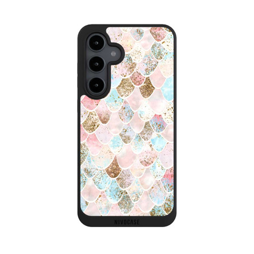 Samsung Galaxy S24 FE 5G NIVOpure Glitzer Look Meerjungfrau Muster