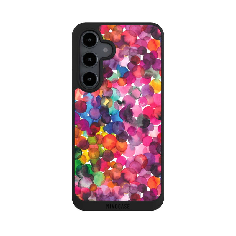 Galaxy S24 FE NIVOpure Überlappende Aquarellpunkte