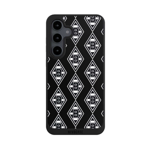 Samsung Galaxy S24 FE 5G NIVOpure Schwarze Rauten