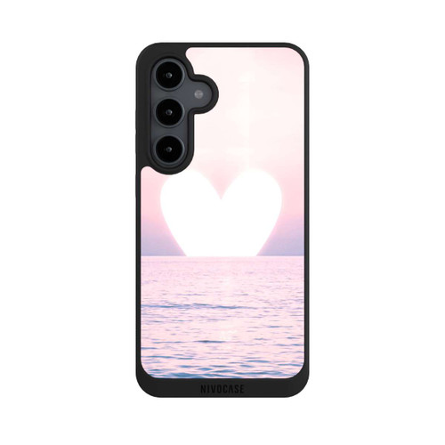 Samsung Galaxy S24 FE 5G NIVOpure Herz-Sonnenuntergang