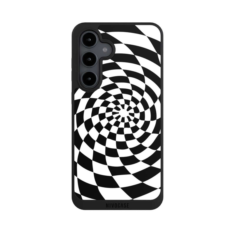Galaxy S24 FE NIVOpure Illusion en noir et blanc