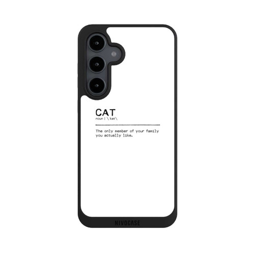 Samsung Galaxy S24 FE 5G NIVOpure Quote Cat Family