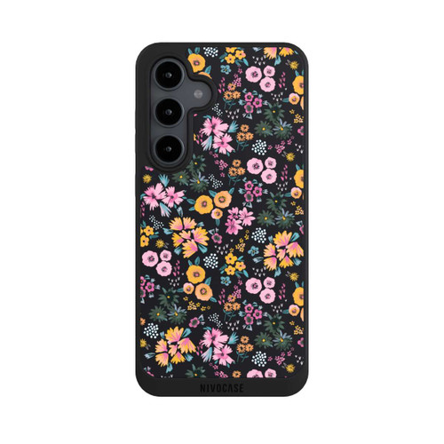 Samsung Galaxy S24 FE 5G NIVOpure Little Flowers Multi Black 2