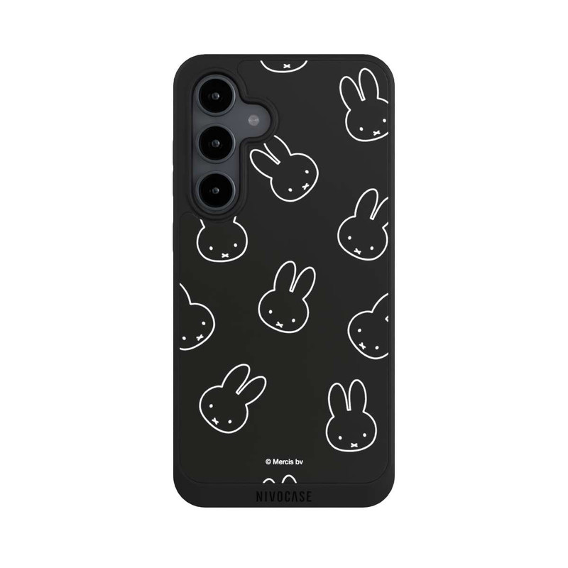 Galaxy S24 FE NIVOpure Miffy Pattern Black
