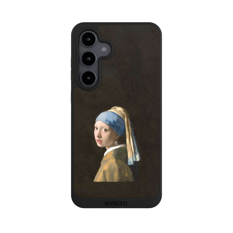 Galaxy S24 FE NIVOpure Das Mädchen mit dem Perlenohrring von Johannes Vermeer