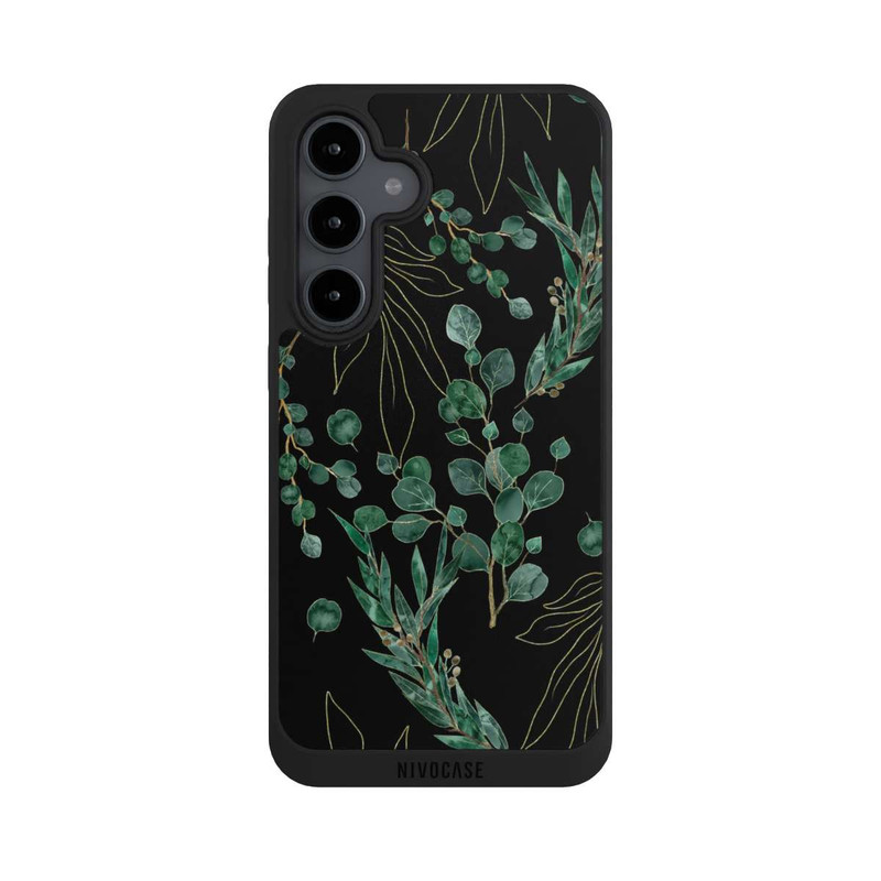 Galaxy S24 FE NIVOpure Eukalyptusblätter schwarz