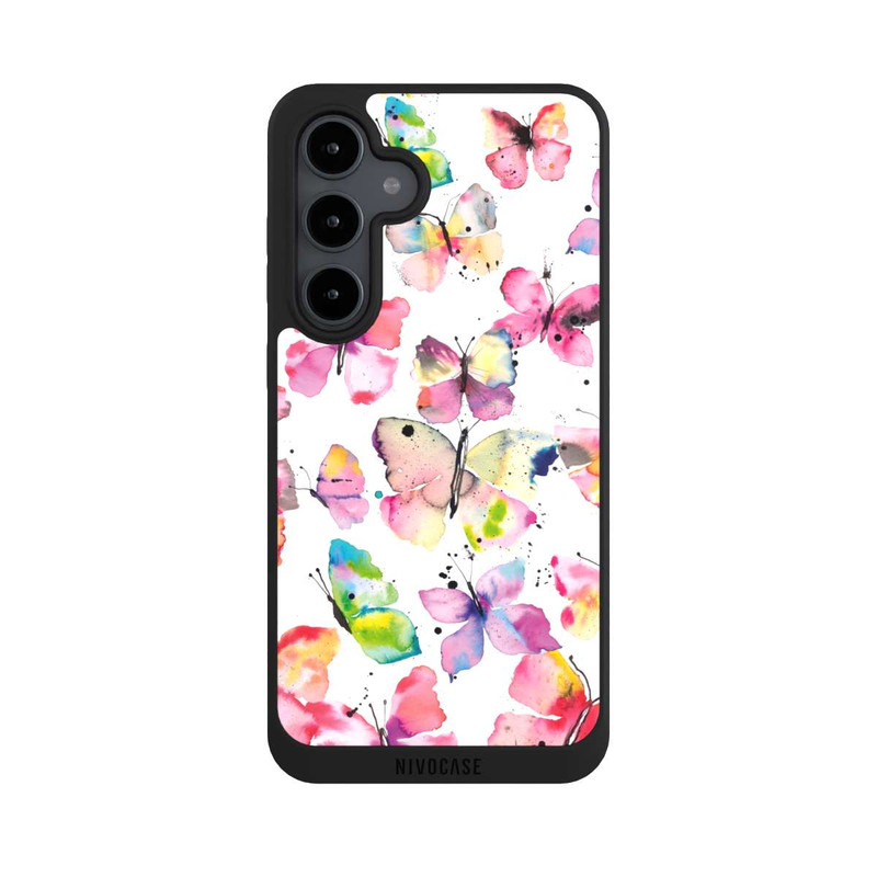 Galaxy S24 FE NIVOpure Watercolor Spring Butterflies