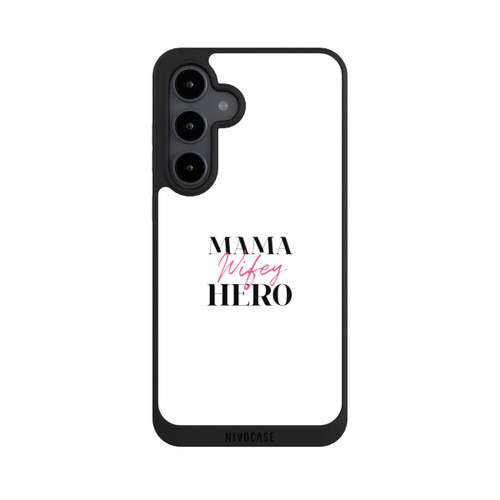 Samsung Galaxy S24 FE 5G NIVOpure Mama Wifey Hero White