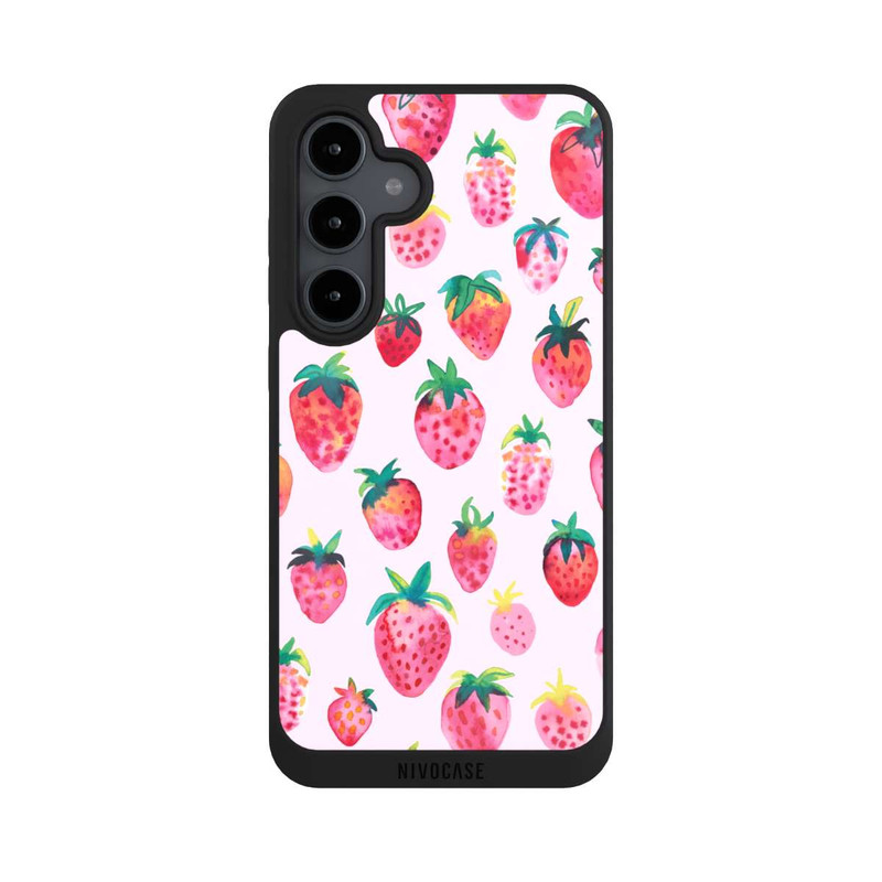 Galaxy S24 FE NIVOpure Fraises aquarelles