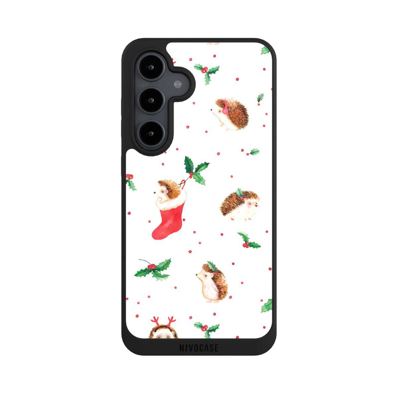 Galaxy S24 FE NIVOpure Christmas Cute Hedgehog