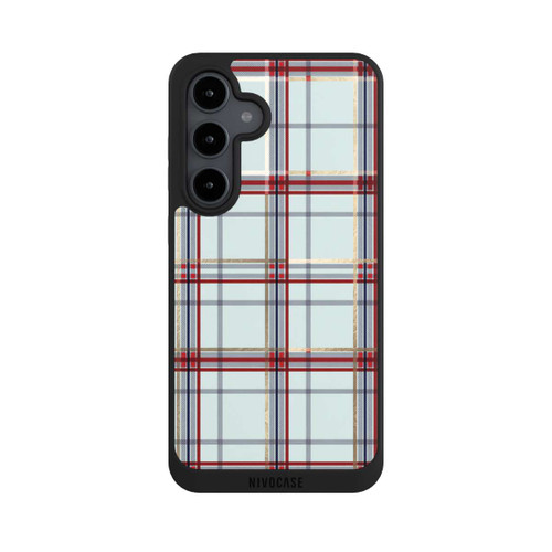 Samsung Galaxy S24 FE 5G NIVOpure Tartan Blue