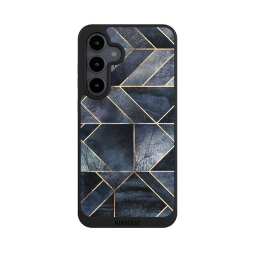 Samsung Galaxy S24 FE 5G NIVOpure Nature Abstraite Bleu Foncé
