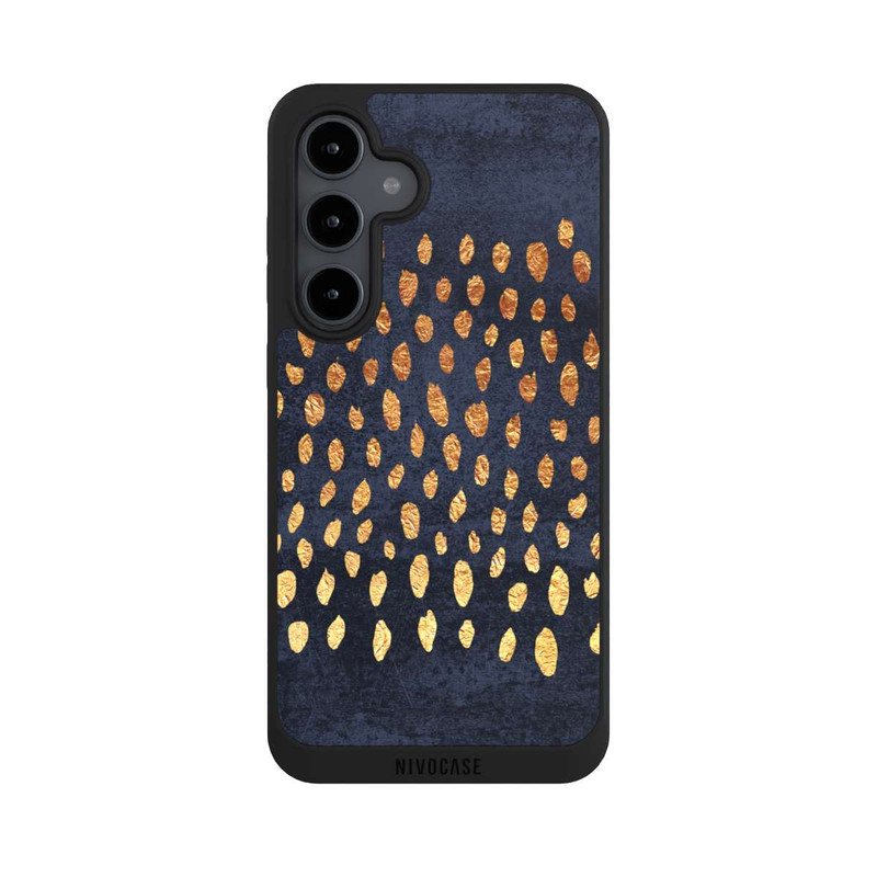 Galaxy S24 FE NIVOpure Or & Bleu Pattern