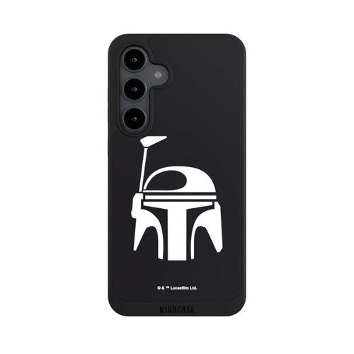 Samsung Galaxy S24 FE 5G NIVOpure Boba Fett Helmet Black