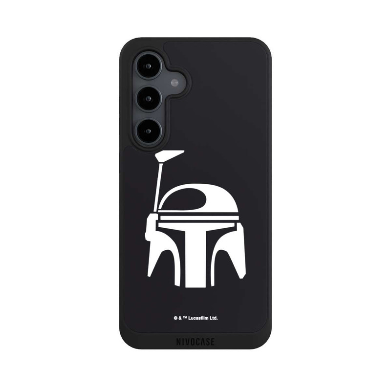 Galaxy S24 FE NIVOpure Casque Boba Fett Noir
