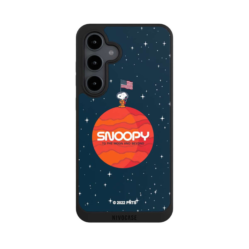 Galaxy S24 FE NIVOpure Snoopy Voyageur de l'espace Orange