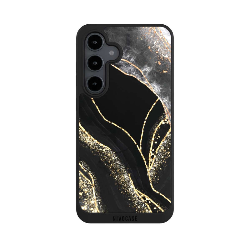 Galaxy S24 FE NIVOpure Dark Marble Gold