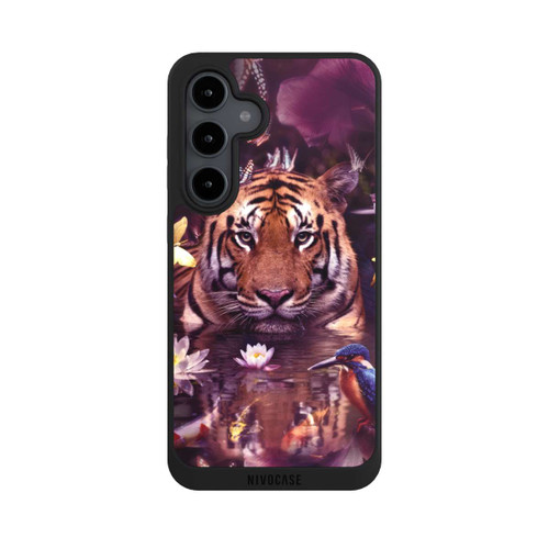 Samsung Galaxy S24 FE 5G NIVOpure Tiger Blumenrahmen