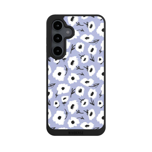 Samsung Galaxy S24 FE 5G NIVOpure Pattern Fleurs Lilas
