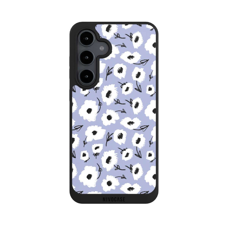 Galaxy S24 FE NIVOpure Blumenmuster Lila