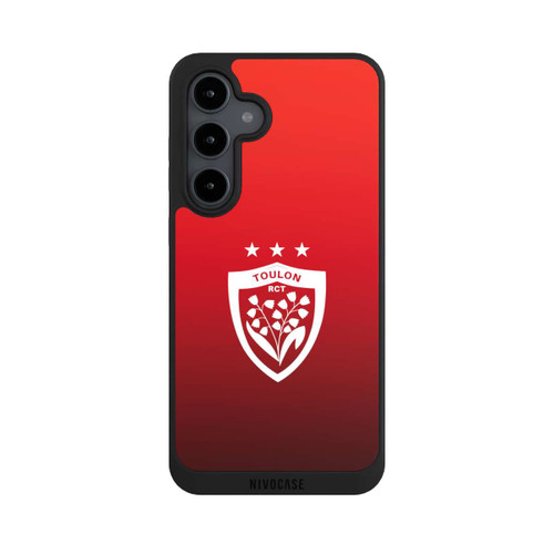 Samsung Galaxy S24 FE 5G NIVOpure RCT Rot and Weiß