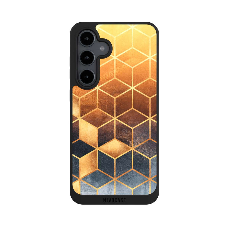 Galaxy S24 FE NIVOpure Cubes Dorés