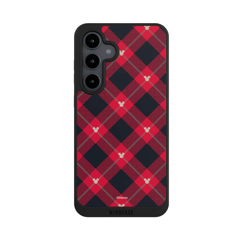 Galaxy S24 FE NIVOpure Mickey Weihnachtsmuster Rot