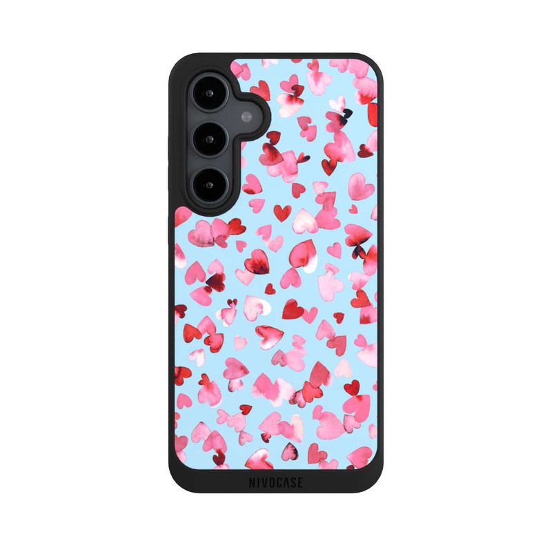Galaxy S24 FE NIVOpure Valentines Love Hearts Pink Blue