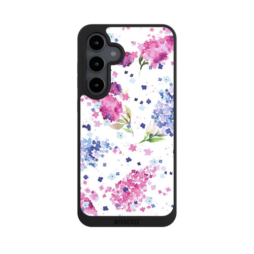Samsung Galaxy S24 FE 5G NIVOpure Hortensien Lila und Rosa Blumen