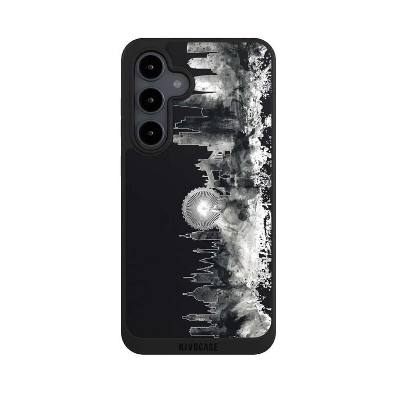 Galaxy S24 FE NIVOpure London Skyline BW Black