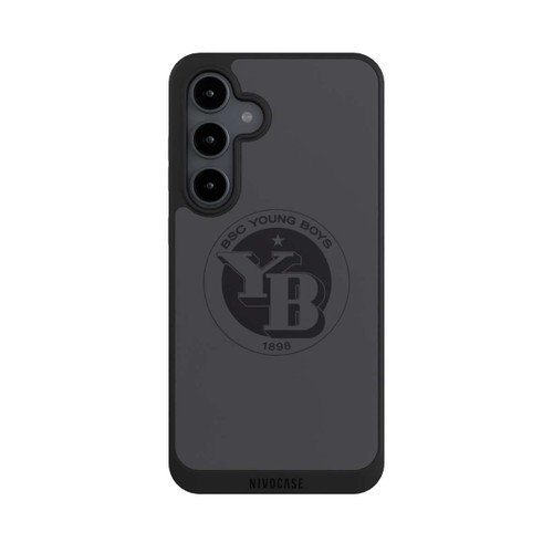 Samsung Galaxy S24 FE 5G NIVOpure BSC YB Logo Grau