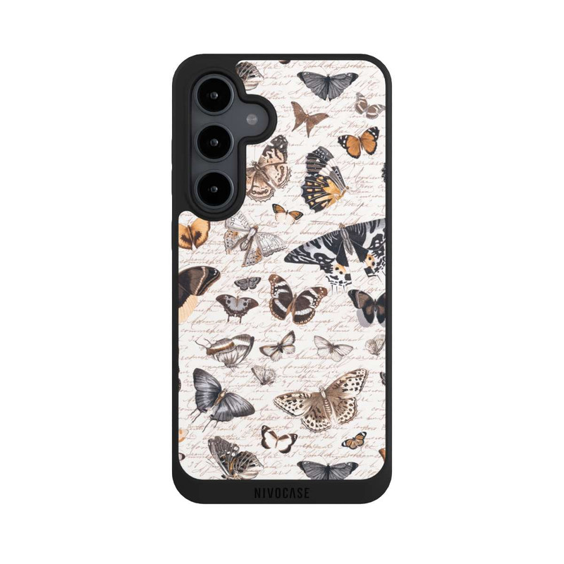 Galaxy S24 FE NIVOpure Schmetterling Muster Boho