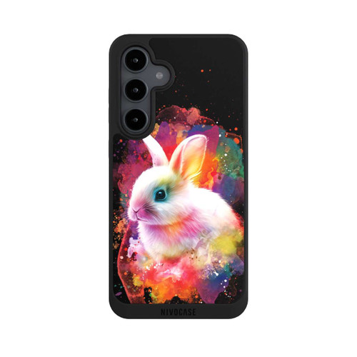 Samsung Galaxy S24 FE 5G NIVOpure Happy Rabbit Black