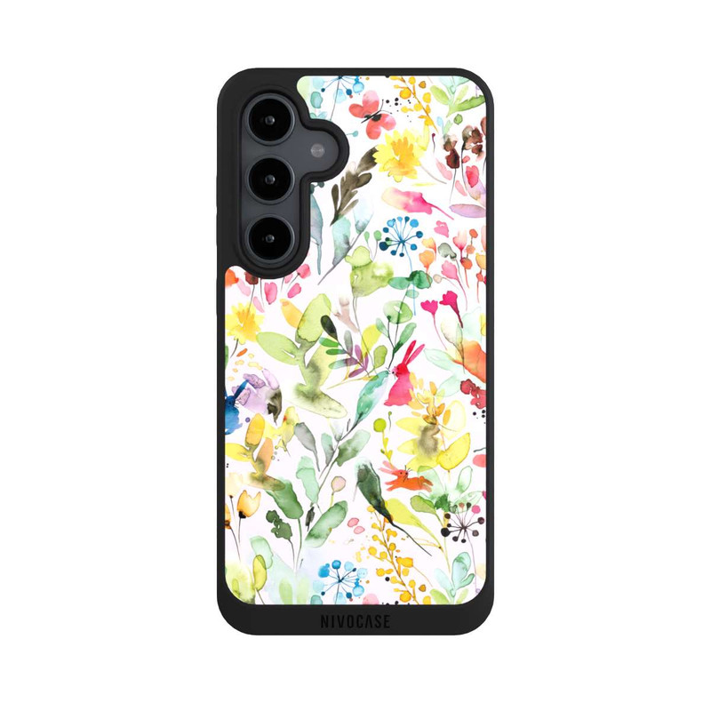 Galaxy S24 FE NIVOpure Wild Flowers Meadow Pink
