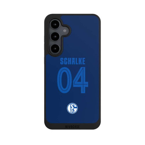Samsung Galaxy S24 FE 5G NIVOpure Schalke 04 Dunkelblau