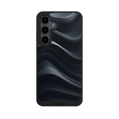 Samsung Galaxy S24 FE 5G NIVOpure Black Waves Texture