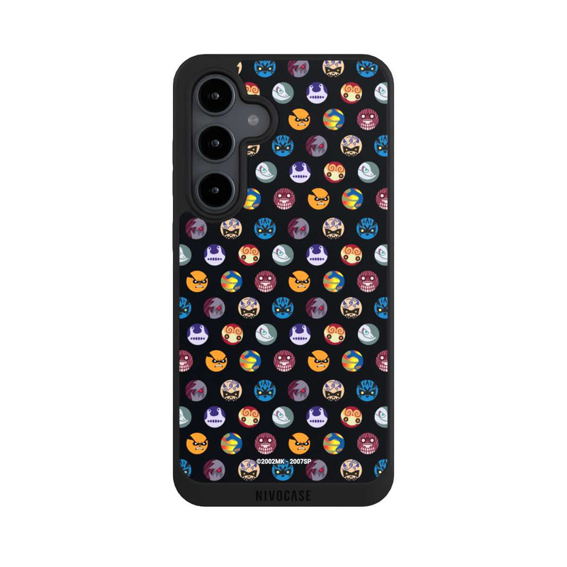 Galaxy S24 FE NIVOpure Bijuu Muster Schwarz