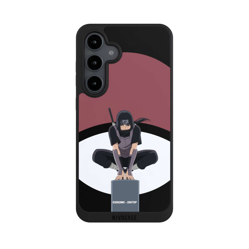 Galaxy S24 FE NIVOpure Itachi Uchiha Symbol schwarz