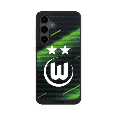 Samsung Galaxy S24 FE 5G NIVOpure VfL Wolfsburg Frauen Logo Weiß