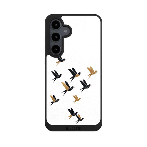 Samsung Galaxy S24 FE 5G NIVOpure Origami Birds Collage