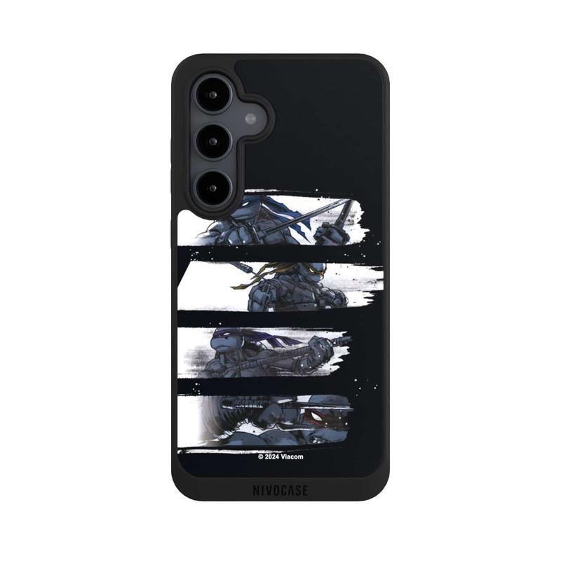 Galaxy S24 FE NIVOpure Scratch TMNT noir et blanc