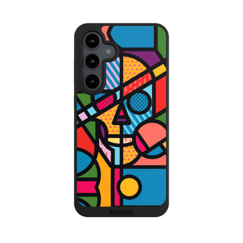 Samsung Galaxy S24 FE 5G NIVOpure Vit Skull Colorful