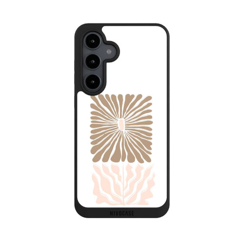 Samsung Galaxy S24 FE 5G NIVOpure Boho Flower Caramel on White