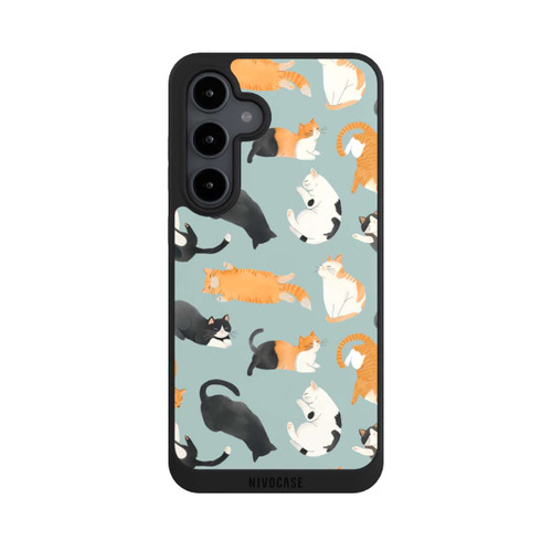 Samsung Galaxy S24 FE 5G NIVOpure Cats Pattern