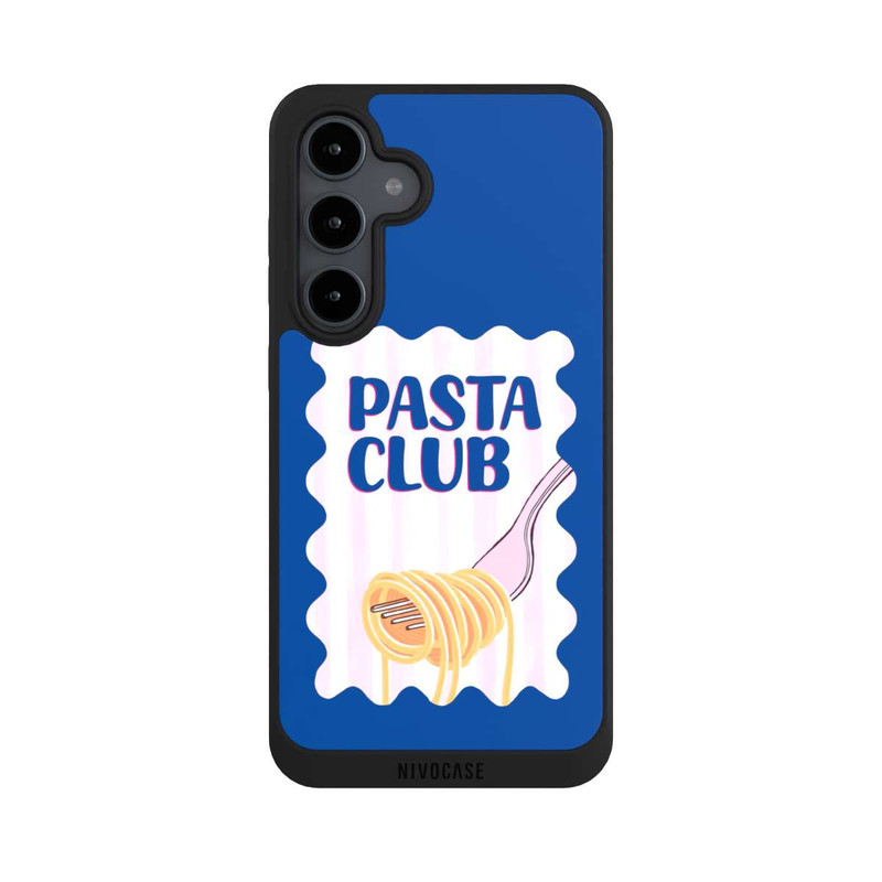 Galaxy S24 FE NIVOpure Pasta Club in Blue and Pink
