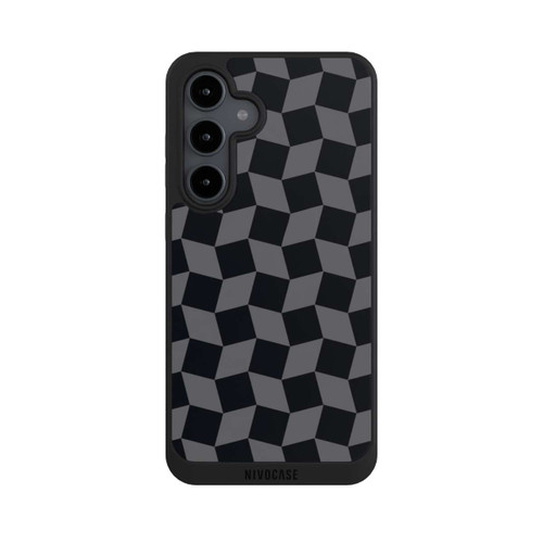 Samsung Galaxy S24 FE 5G NIVOpure 3D Würfel-Muster Effektt