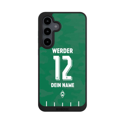 Samsung Galaxy S24 FE 5G NIVOpure Werder Bremen Trikot Personalisierbar 25-26