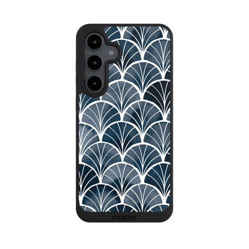 Samsung Galaxy S24 FE 5G NIVOpure Botanische Brise Art Deco Grau