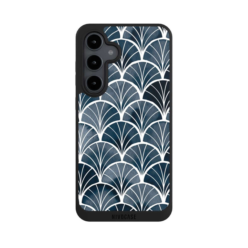 Galaxy S24 FE NIVOpure Botanical Breeze Art Deco Grey