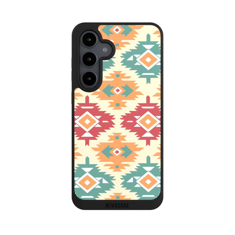 Galaxy S24 FE NIVOpure Modern Tribal Boho Aztec Geometric Design 1